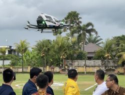 Taksi Terbang EHang 216-s Uji Coba Pertama di Indonesia Momen Bersejarah untuk Transportasi Masa Depan