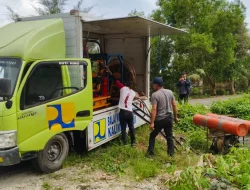 Alat Berat Terus Keruk Tanggul Kurau, Banjir Kini Mulai Surut